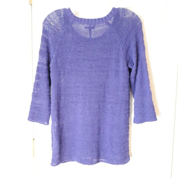 Apt 9 women's sweater Size Medium Violet Purple - Picture 2 of 5